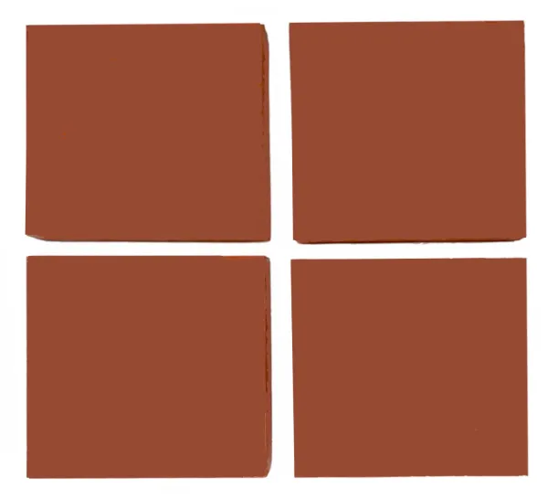 Brown Dot Tile Red